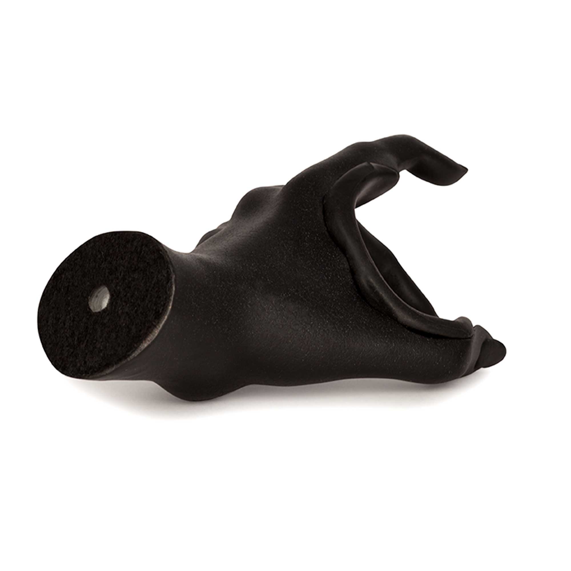 Female hand style instrument hanger. Back view.